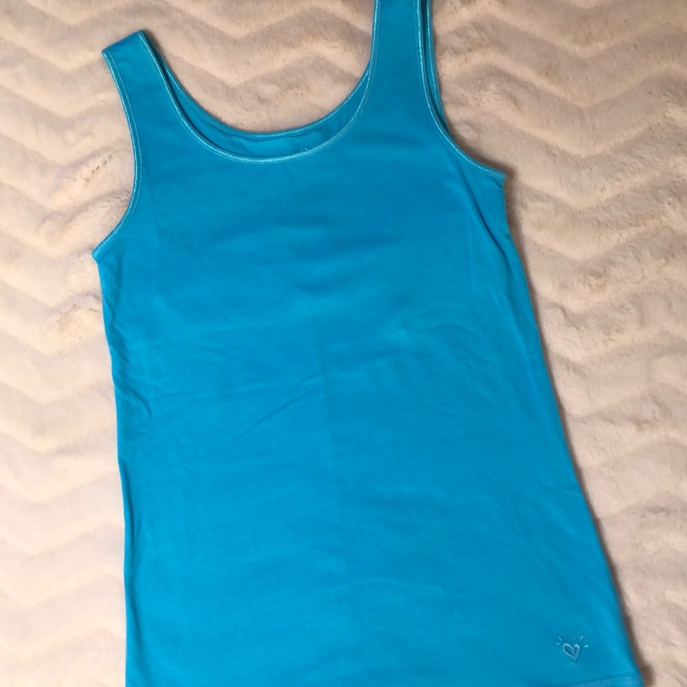 Justice Aqua tank top